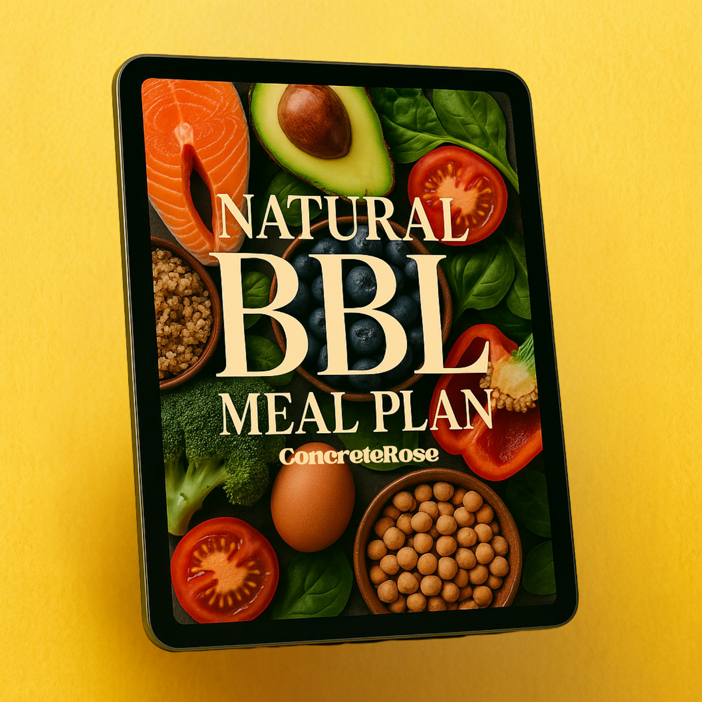 ConcreteRose - Natural BBL Meal Plan