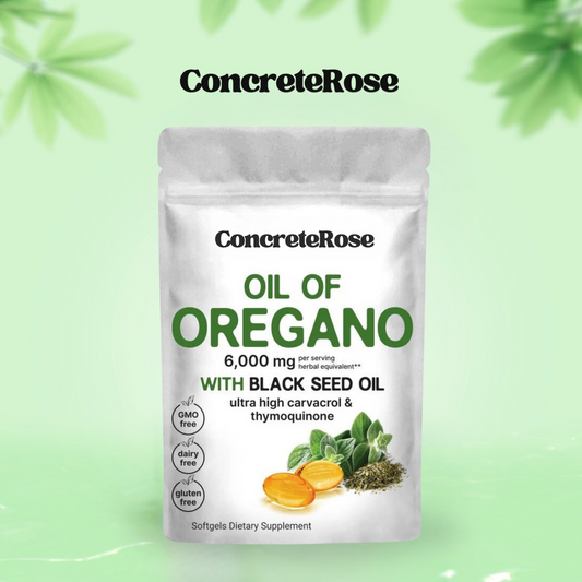 Oregano Oil with Black Seed Oil - 60 softgels