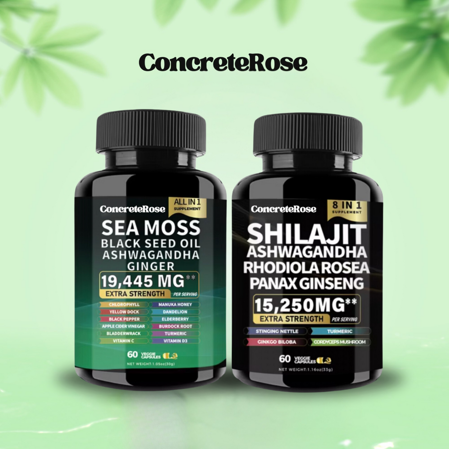 SeaMoss & Shilajit SuperBlend Bundle