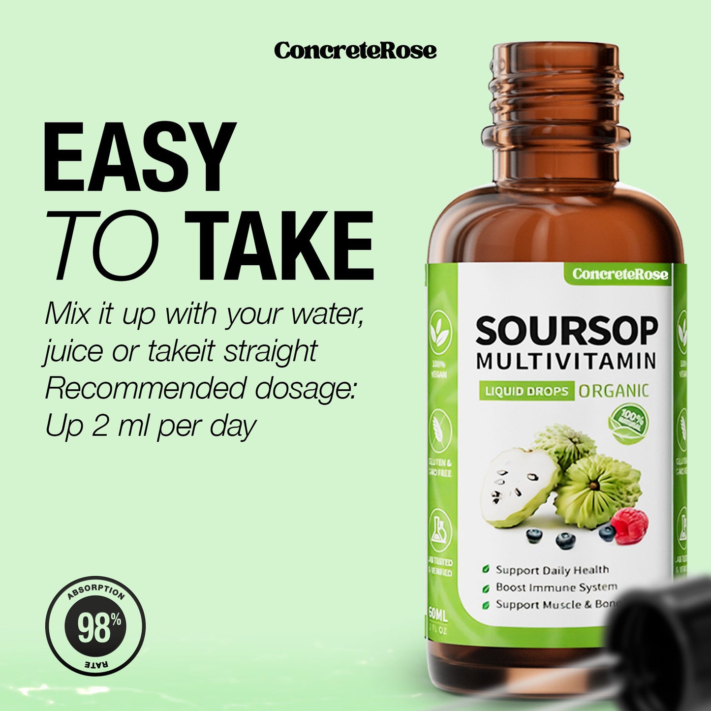 100% Pure Soursop Extract | Spring Sale
